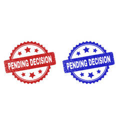 Pending Decision Rosette Stamp Seals