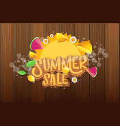 Sammer Sale Horizontal Banner With Text