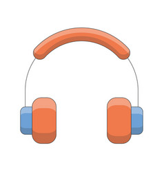 Head Phone Fill Outline Icon Style