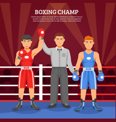 Boxing Champ Composition