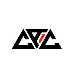 Cac Triangle Letter Logo Design