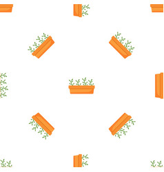 Plant Pot Pattern Seamless