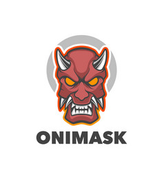 Oni Mask Red