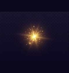 Star Burst With Sparkles Lens Flare With