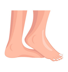 Websoft Feet Icon Designed In Flat Style