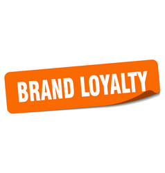 Brand Loyalty Sticker Label