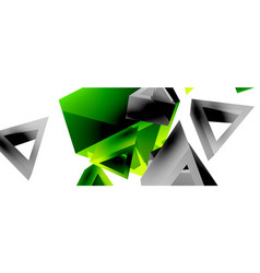 3d Triangle Abstract Background Basic Shape