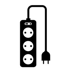 Extension Cord Icon Electric Extension Cord Sign