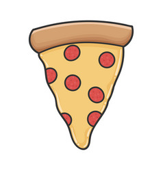 Pepperoni Pizza Slice Vector Images (over 12,000)