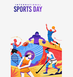 Sports Background International Day