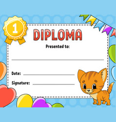 Diploma Certificate Template For School