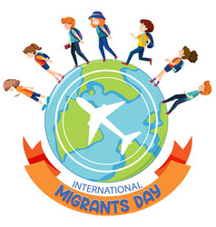 International Migrants Day Banner Design