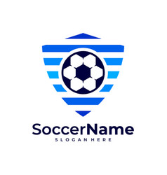 Shield Soccer Logo Template Football Logo