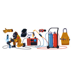 Welder Character And Equipment