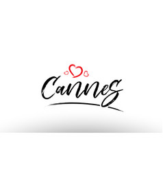 Cannes Europe European City Name Love Heart