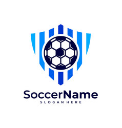 Shield Soccer Logo Template Football Logo