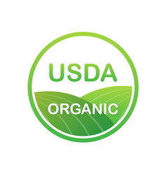 Usda Organic Emblems Badge Sticker Logo Icon