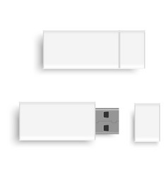 Blank Usb Drive Design Mock Up