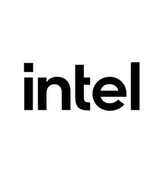 Intel Logo Brand Software Computer Symbol Black