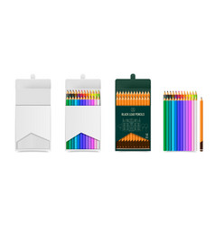 Pencils Packaging Templates