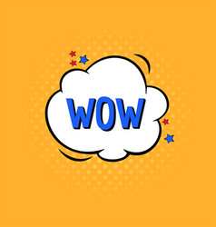 Wow Cartoon Icon