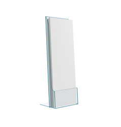 3d Flyer Glass Or Plastic Holder Stand