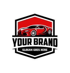 Luxury Exotic Sport Car Emblem Badge Logo