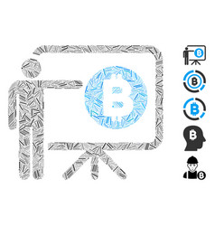 Dash Mosaic Bitcoin Lecture Board Icon