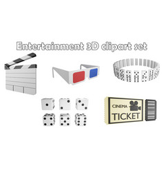 Board Game And Movie Clipart Element 3d Render