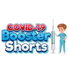 Booster Shorts Covid19 Vaccine Logo