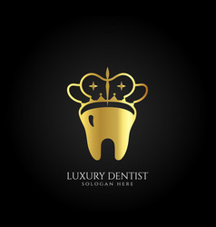 Luxury Dentist Logo Design Template