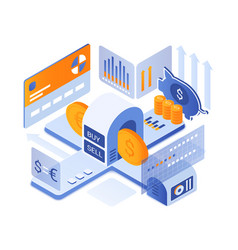 Stock Exchange Isometric