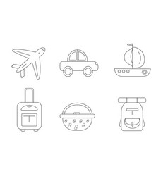 Trevel Icon Set