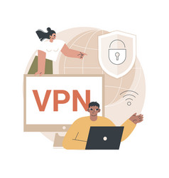 Vpn Access Abstract Concept