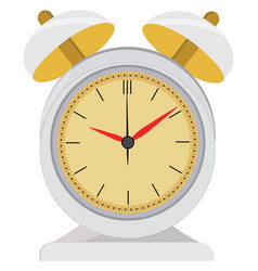 Alarm Clock On A White Background