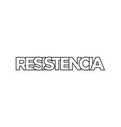 Resistencia In The Argentina Emblem The Design