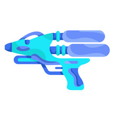 Sky Blue Water Gun Flat