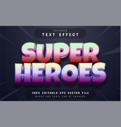 Super Hero 3d Text Effect