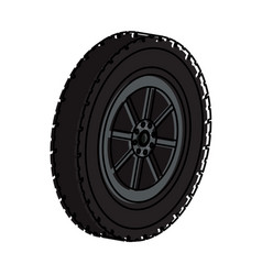 Tire Car Icon Image