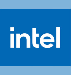 Intel Logo Brand Software Computer Symbol White