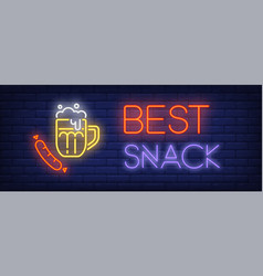 Best Snack Neon Sign