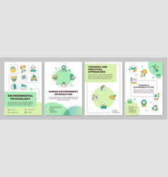 Gradient Brochure With Environmental Psychology