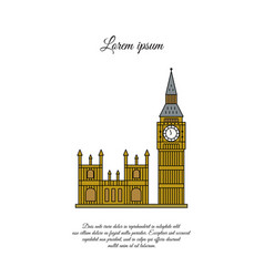 Big Ben And Palace Westminster In London