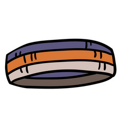 Headband Basketball Hand Drawn