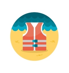 Lifejacket Flat Icon