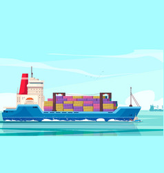 Cargo Ships Background