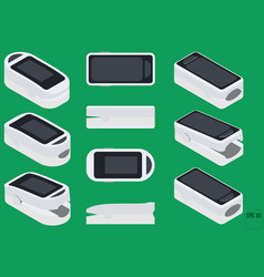 Isometric Pulse Oximetry Flat