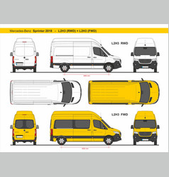 Mercedes Sprinter Van L2h3 Fwd Rwd 2018