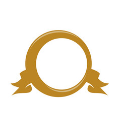 Template emblem blank Royalty Free Vector Image