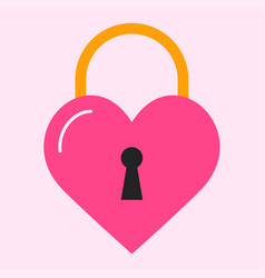 Pink Lock Valentine Day